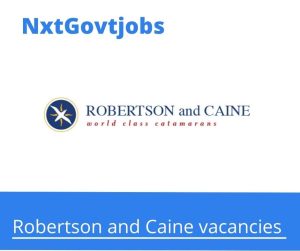 Robertson and Caine Mechanical Fitter Vacancies in Cape Town 2023