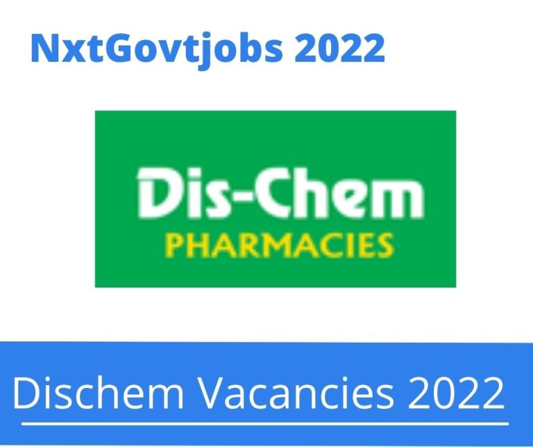 Apply Online for Dischem Dispensary Manager Vacancies 2022 @dischem.co.za