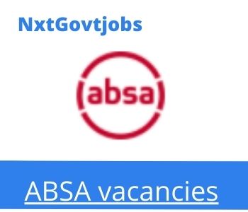 ABSA Adviser Investments Vacancies in Cape Town 2022