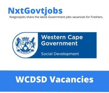 Department of Social Development Clerk Children and Families Vacancies in Cape Town 2023