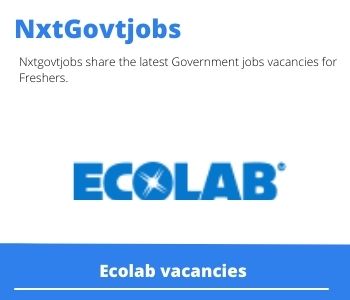 Ecolab Pest Control Vacancies in Cape Town 2023