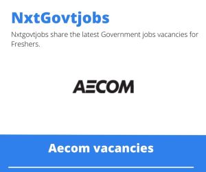Aecom Candidate Technician Vacancies in Bellville 2023