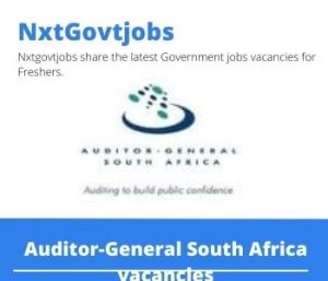AGSA Senior IT Auditor Vacancies in Cape Town 2023