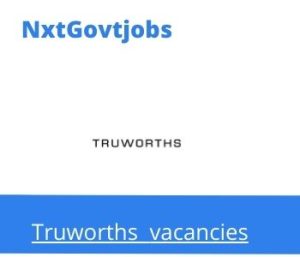 Truworths Shared Services Manager Vacancies in Cape Town 2022