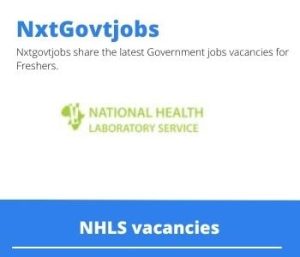 NHLS Housekeeping Cleaner Vacancies In Cape Town 2022