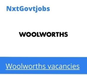 Woolworths Technical Manager Vacancies in Cape Town 2023