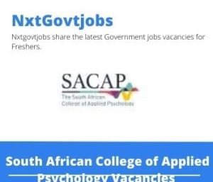SACAP Events Coordinator Vacancies in Cape Town 2023