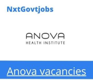 Anova HTS Manager Vacancies in Cape Town 2023