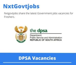 DPSA Medical Services Manager Vacancies in Cape Town 2023
