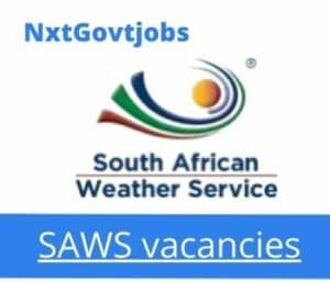 SAWS Chief Meteorological Technician Vacancies in Cape Town – Deadline 26 May 2023