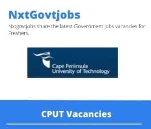 CPUT Junior Food and Beverage Instructor Vacancies in Cape Town – Deadline 11 June 2023