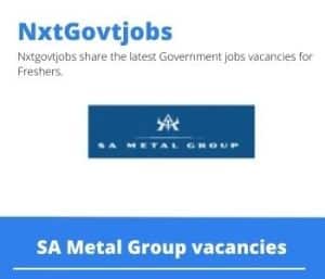SA Metal Group Machine Shop Supervisor Vacancies in Cape Town – Deadline 12 Jun 2023