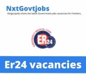 Er24 Basic Ambulance Assistant Vacancies in George – Deadline 12 Jul 2023