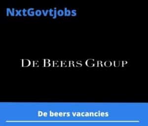De Beers Storeman Vacancies in Cape Town – Deadline 06 Jan 2024