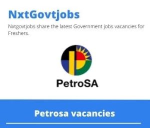 Petrosa Fire Chief Vacancies in Mosselbay – Deadline 15 May 2023