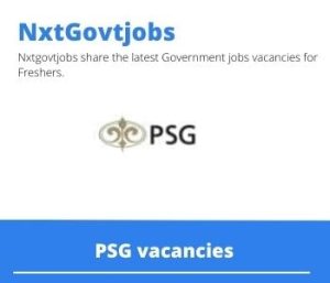 PSG Operations Manager Vacancies in Constantiaberg- Deadline 15 Jun 2023
