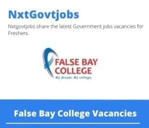 False Bay College Finance Clerk Vacancies in Cape Town – Deadline 31 Jul 2023